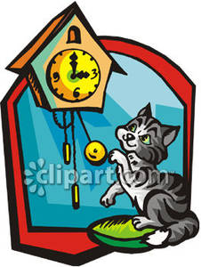 Kitten_Playing_With_A_Cuckoo_Clock_Royalty_Free_Clipart_Picture_081109-211026-034048